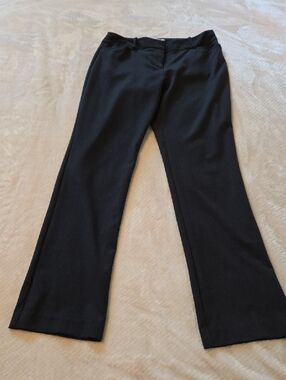 Liz Claiborne Dark Gray Boot Cut Dress Pants